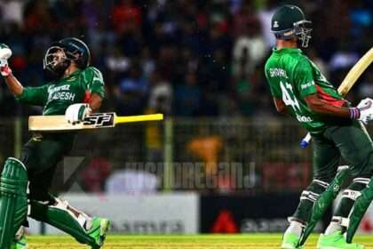 Towhid's Heroics Propel Bangladesh to Victory in Thrilling Second ODI